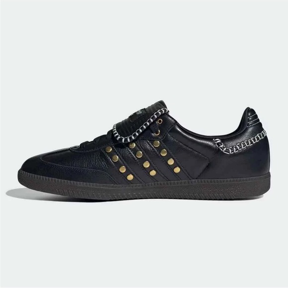 Adidas Wales Bonner Samba Studded Pack Black sneakers size 6.51/750  IG4303